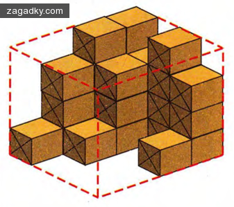 Математические загадки: Как сосчитать коробки в штабеле?