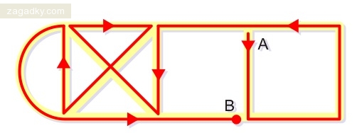 ГоловоЛомки: Сможете ли вы нарисовать фигуру, как показано на рисунке?